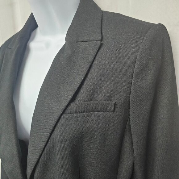 NWT Banana Republic Black Blazer Collegiate Academia Office Preppy 8 - Picture 7 of 15